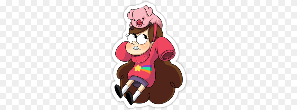 Images About Draw On We Heart It Gravity Falls Mabel, Baby, Face, Head, Person Free Png