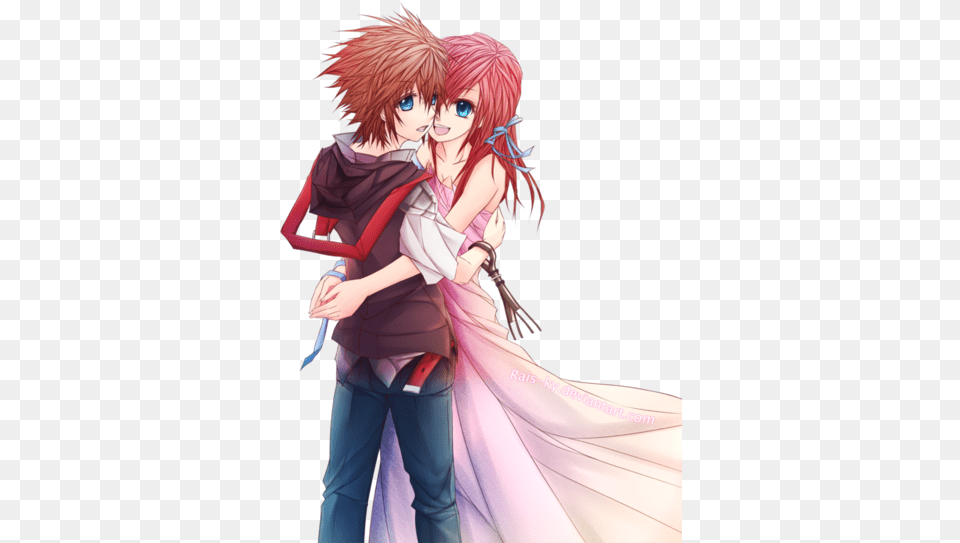Images About Kingdom Hearts Cute Sora And Kairi, Publication, Book, Comics, Adult Free Png Download