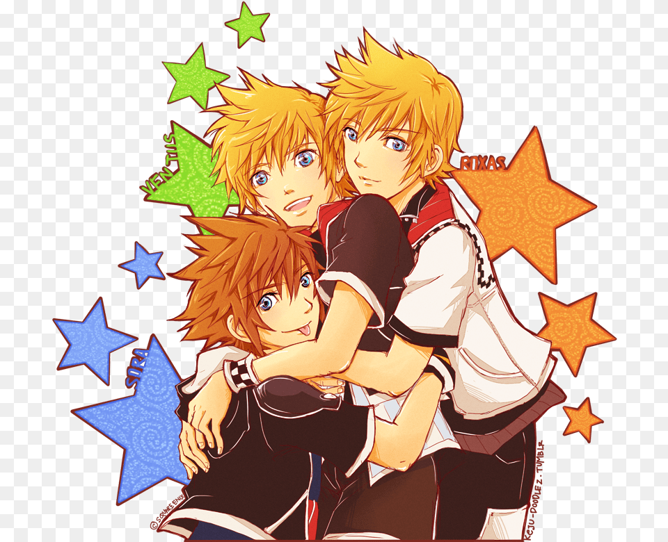 Images About Kingdom Hearts On We Heart It Kingdom Hearts Sora X Ventus, Publication, Book, Comics, Adult Png