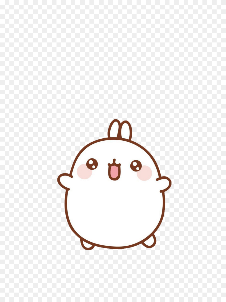 Images About Molang On We Heart It See More, Piggy Bank Free Transparent Png