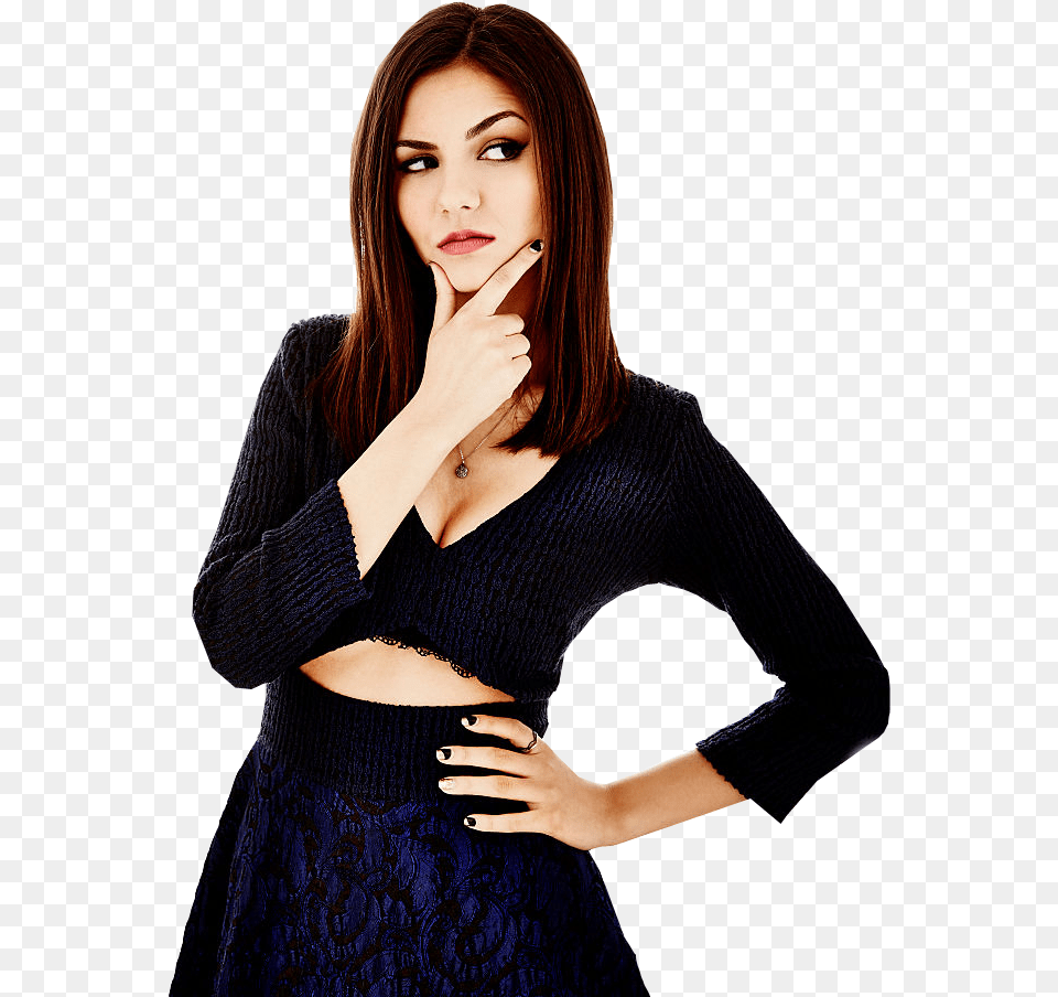 Images About On We Heart It Victoria Justice Transparent Background, Adult, Sleeve, Person, Long Sleeve Free Png