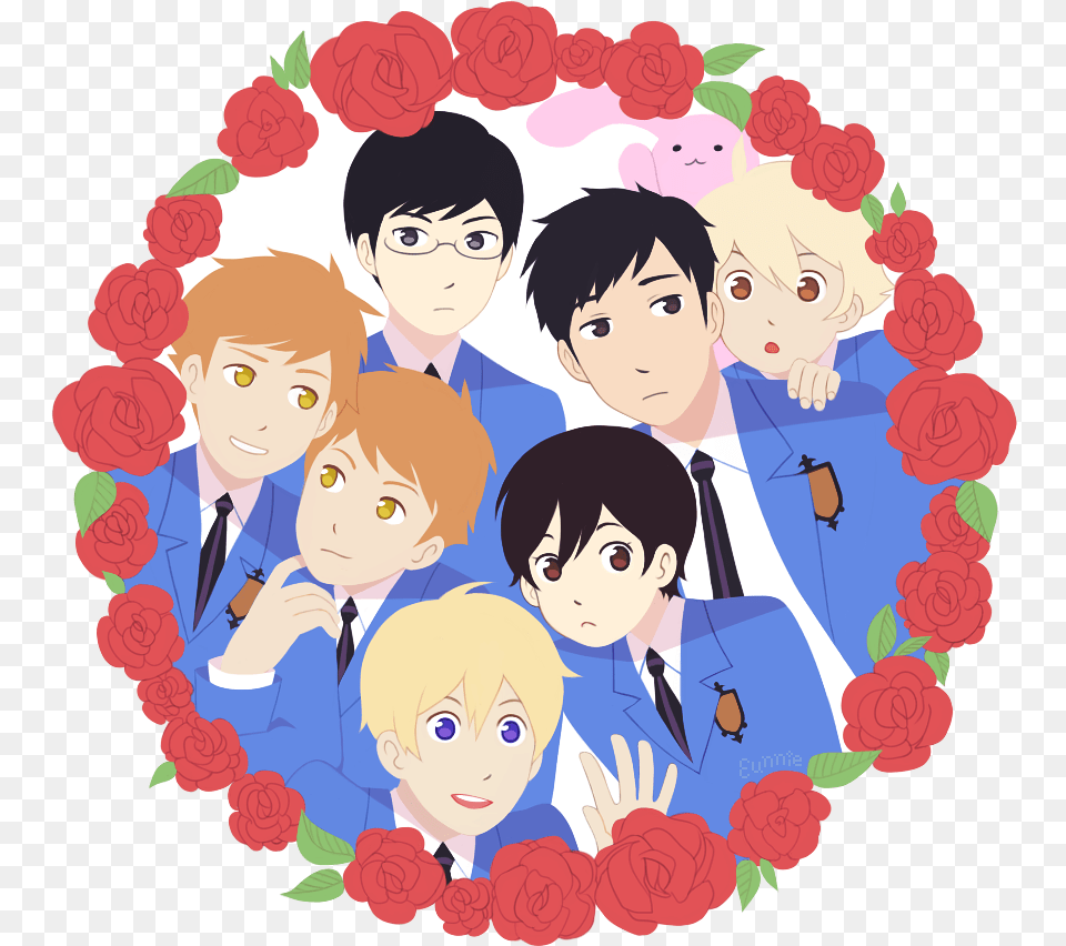 Images About Ouran High School Host Club Sharing, Book, Comics, Publication, Art Free Transparent Png
