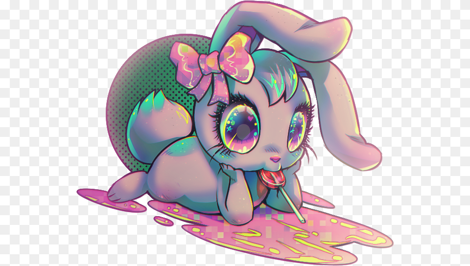 Images About Pastel Goth Anime On We Heart It Cartoon, Art, Graphics, Baby, Book Free Transparent Png