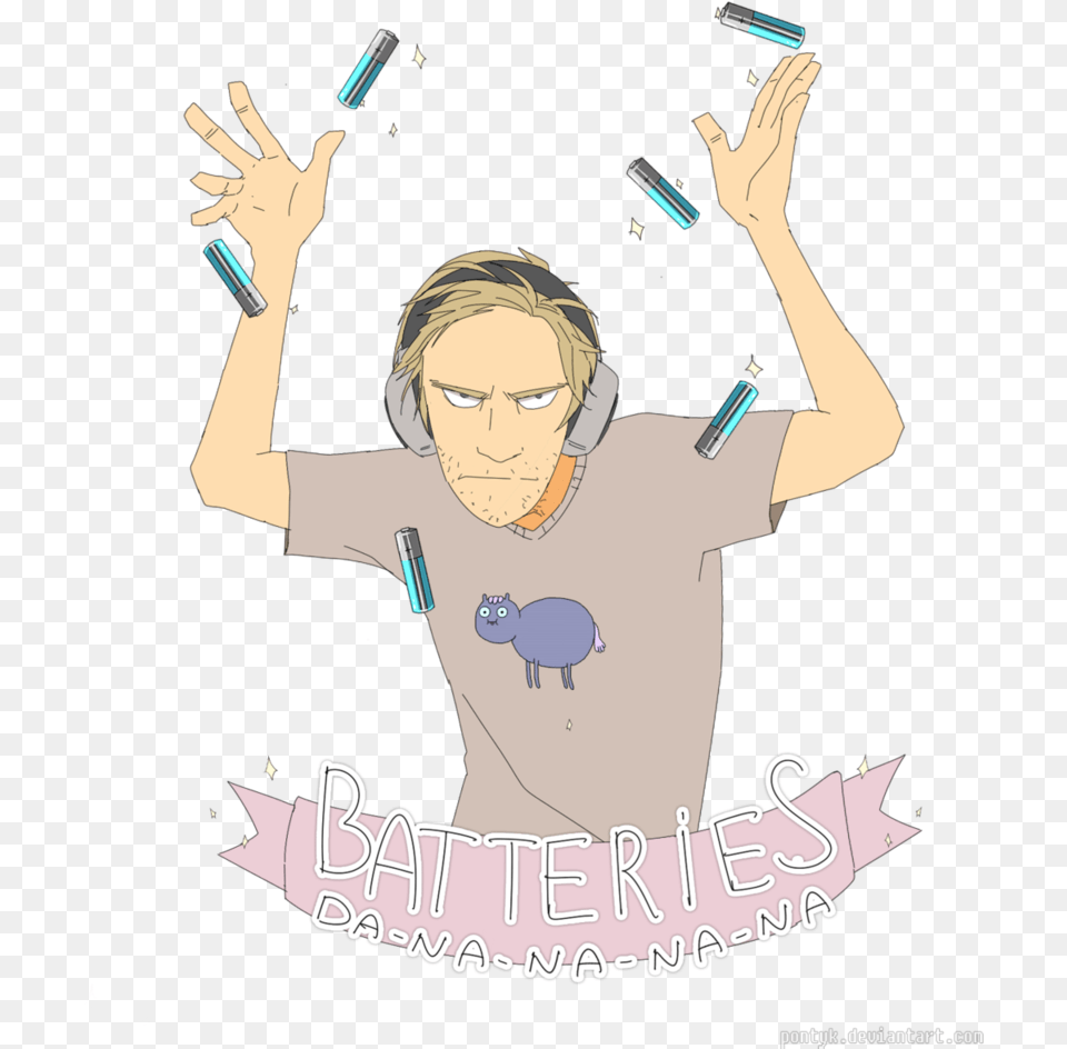 Images About Pewdiepie On We Heart It Stock Illustration, T-shirt, Clothing, Person, Man Png