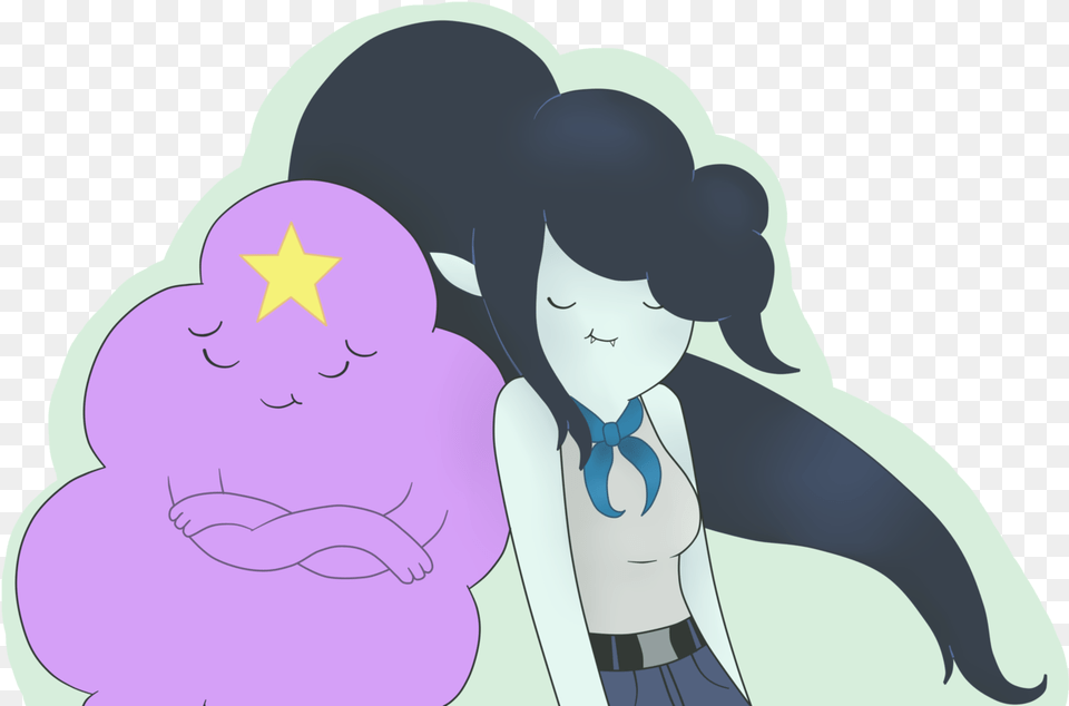 Images About Princesa Gromosa On We Heart It Marceline And Lumpy Space Princess, Cartoon, Person, Face, Head Png Image