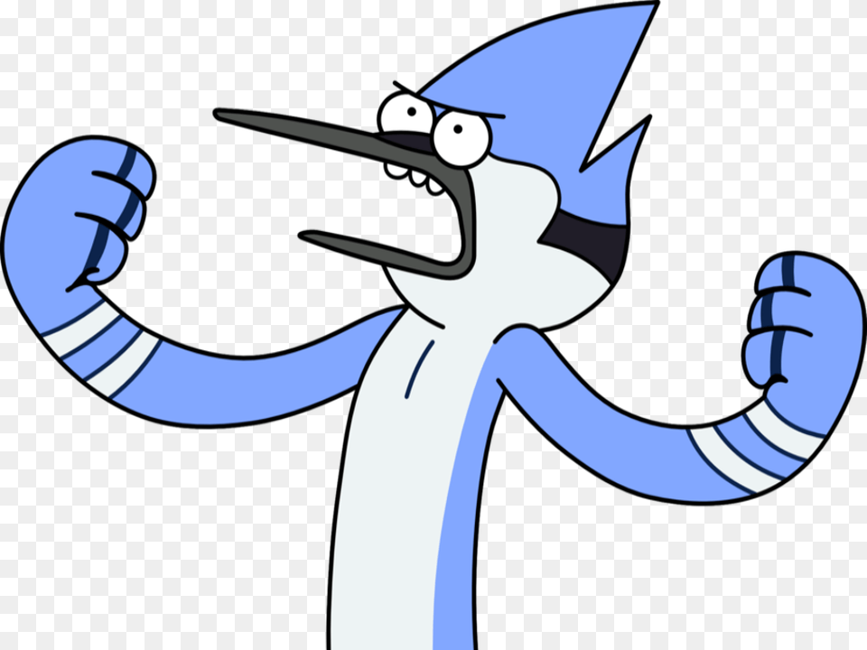 Images About Regular Show On We Heart It Regular Show Mordecai Mad, Cartoon, Person, Electronics, Hardware Free Png