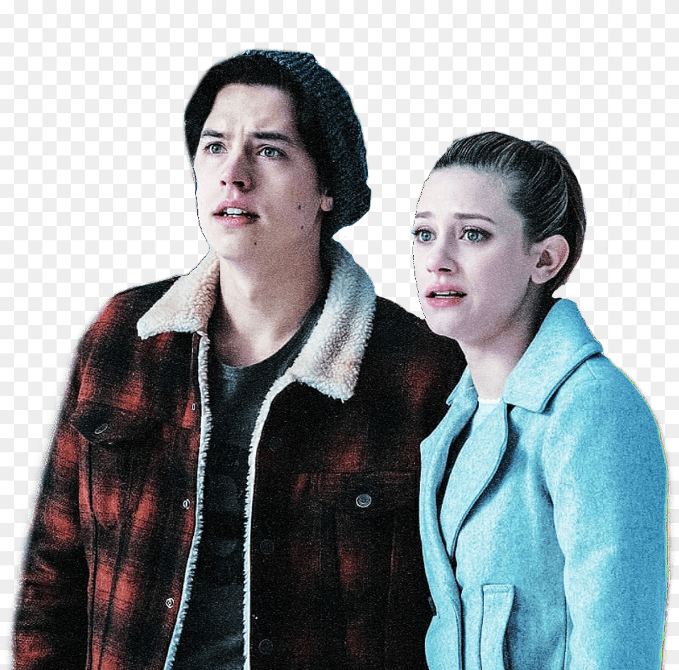 Images About Riverdale On We Heart It Jughead Jones And Betty Cooper Serie, Jacket, Clothing, Coat, Person Free Png Download