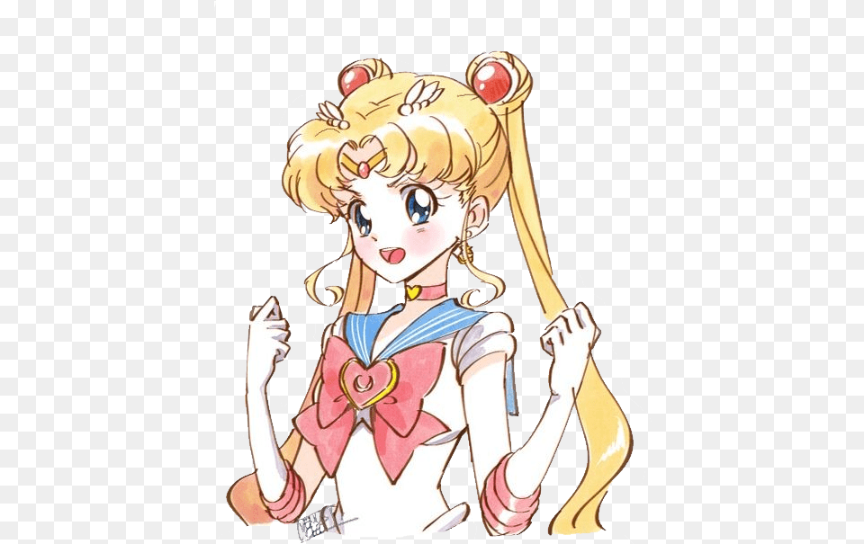 Images About Sailor Moon Sailor Moon Crystal Fanart, Book, Comics, Publication, Person Png Image