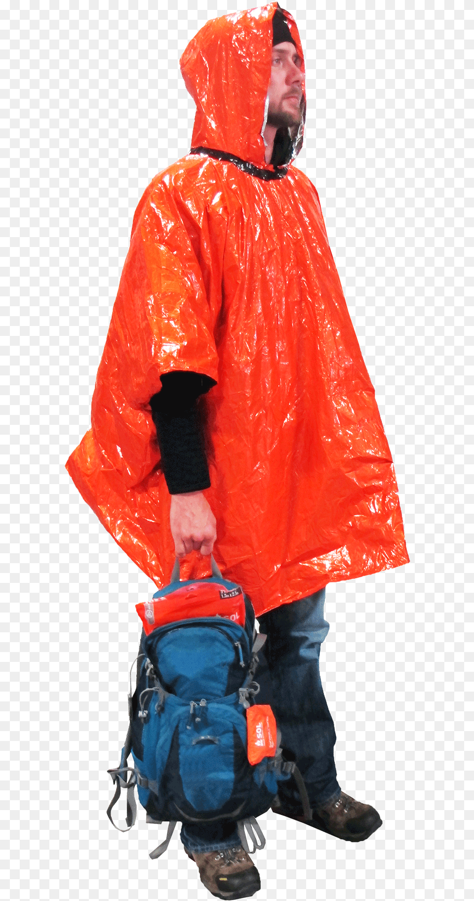 Images Adventurers Poncho, Clothing, Coat, Person, Face Png Image