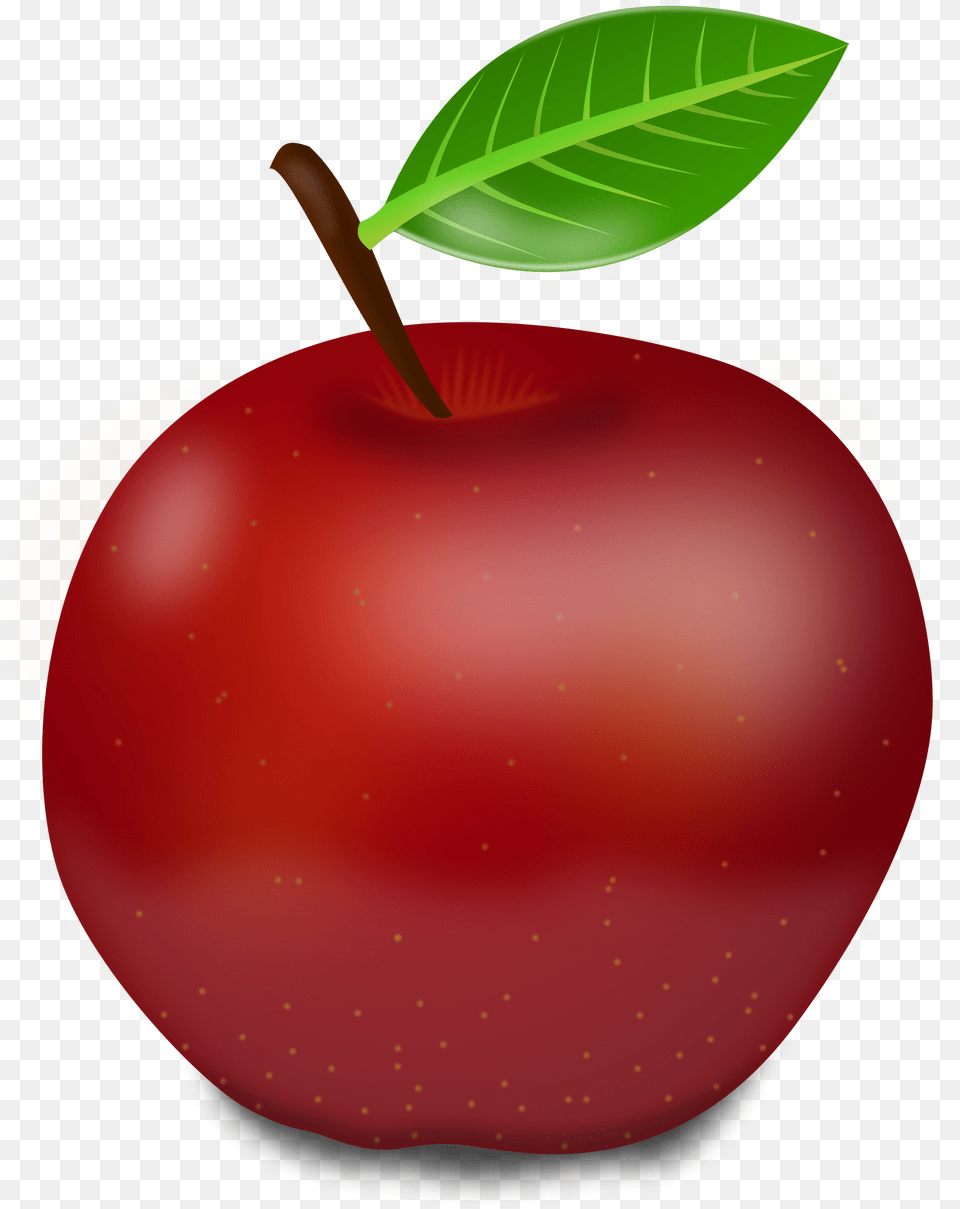 Images Apple Apple, Food, Fruit, Plant, Produce Free Png