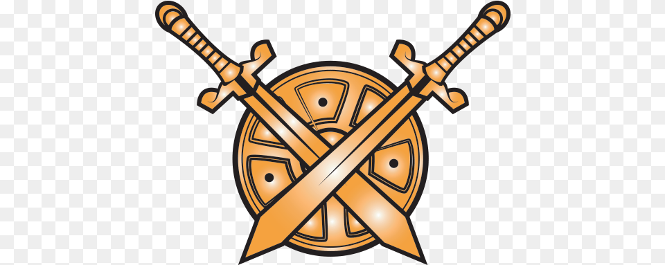 Images At Sword Crossed Vector, Weapon, Armor, Shield, Baby Free Png Download