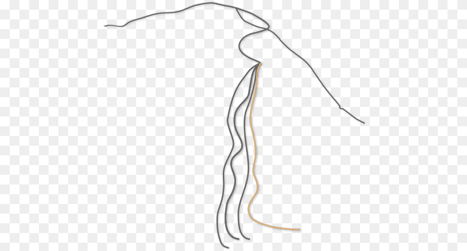 Images Consisting Of Orange Lines On A Transparent Sketch, Nature, Outdoors Png Image