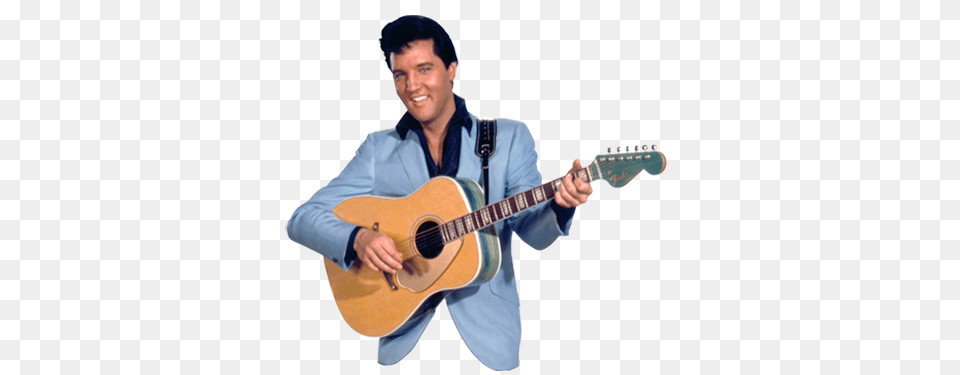 Images Fender Elvis Presley Guitar Wallpaper, Musical Instrument, Adult, Man, Male Free Transparent Png