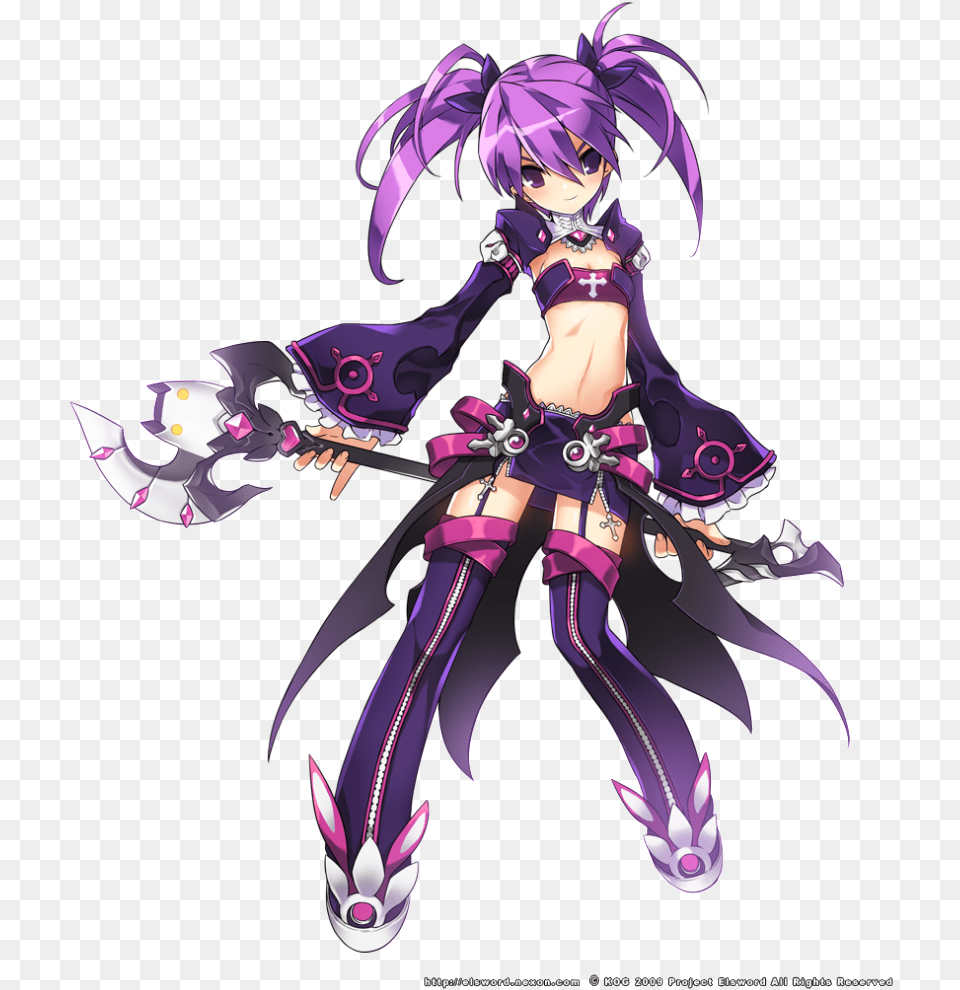 Images For Anime Fantasy Art Elsword Void Princess, Book, Comics, Publication, Person Free Png Download