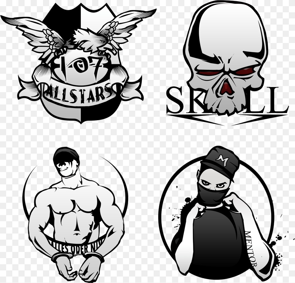 Images For De Rap Logos, Stencil, Adult, Person, Man Free Png Download