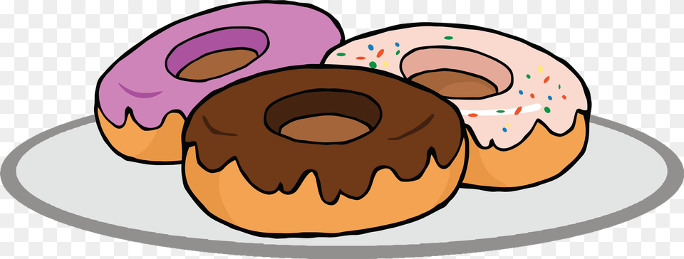 Images For Donuts Clipart Coffee And Donuts, Sweets, Food, Donut, Fish Free Transparent Png