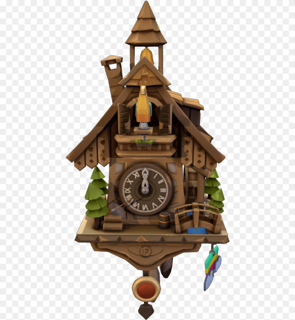 Images Fortnite Clock Back Bling, Architecture, Building, Clock Tower, Tower Free Png Download
