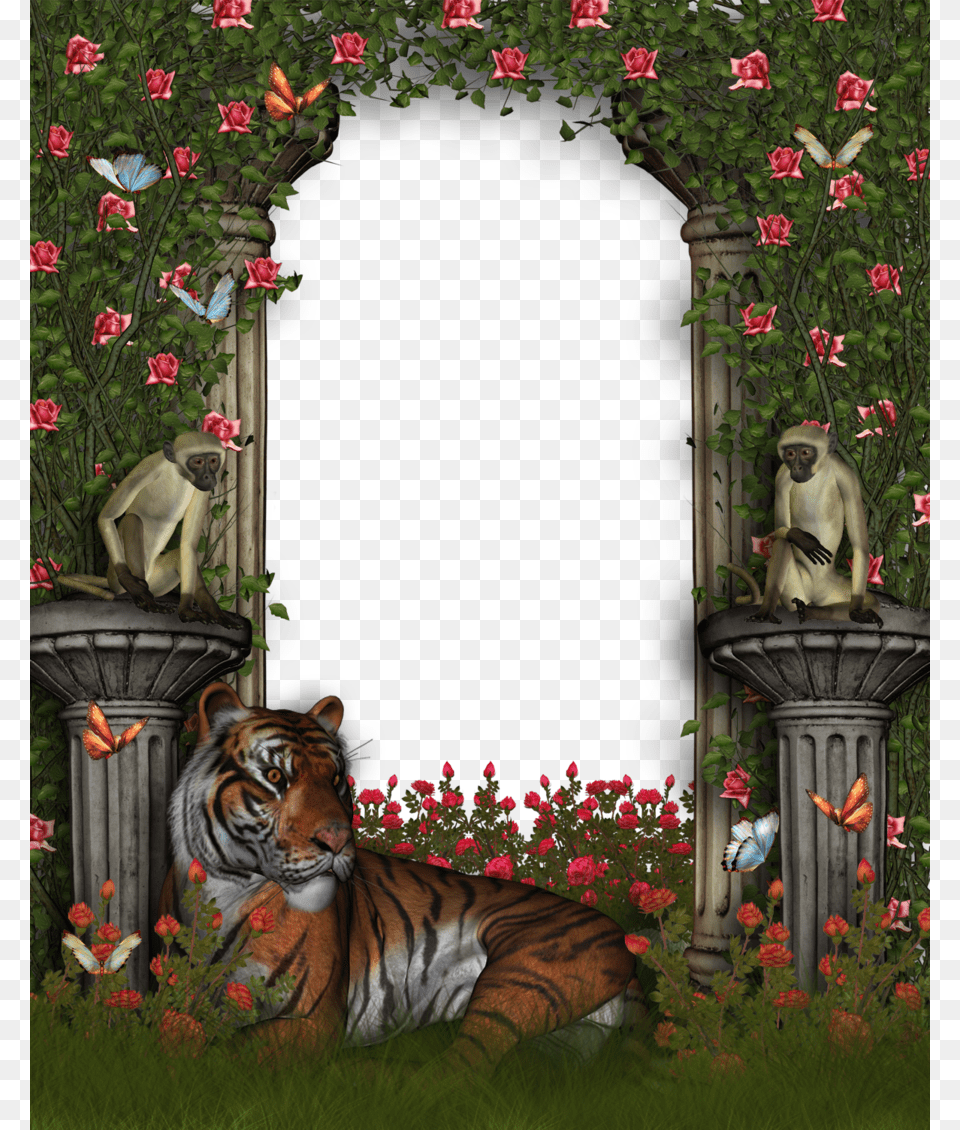 Images In Pillars Clipart Pillars Of Eternity Ii Bengal Tiger, Animal, Mammal, Wildlife, Monkey Free Transparent Png