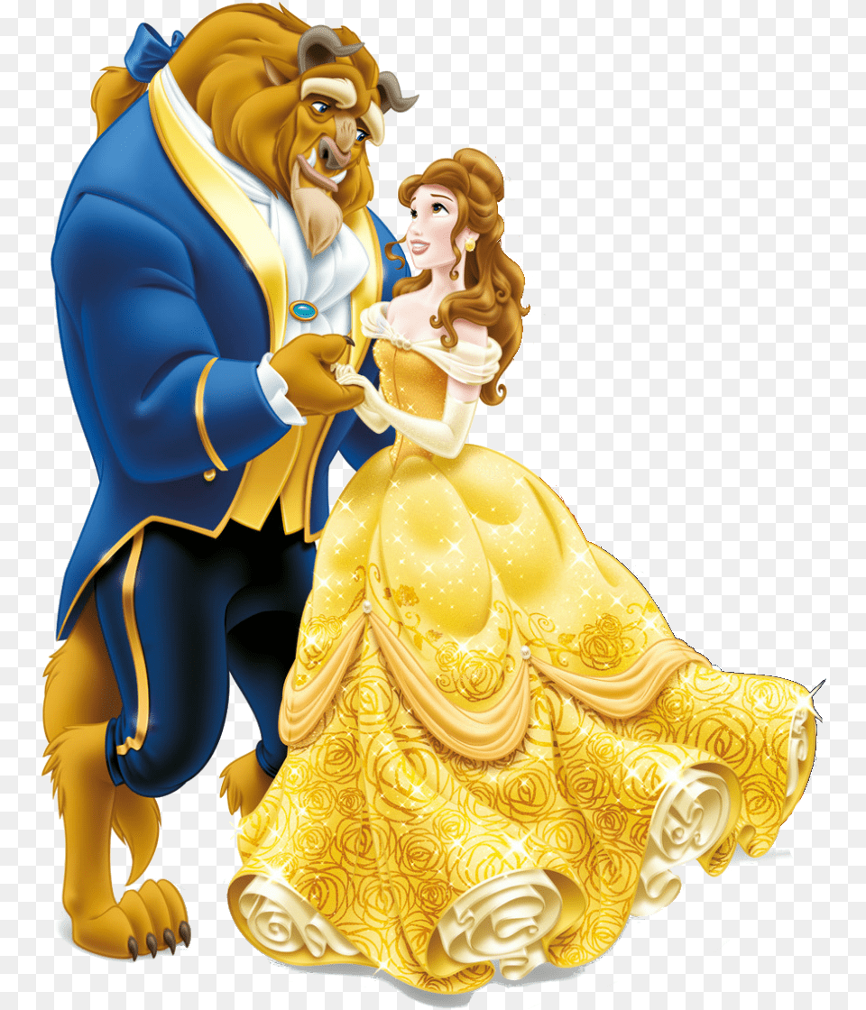 Images Of Belle From Beauty And The Beast Disney Princess Belle And Beast, Figurine, Clothing, Doll, Dress Png Image