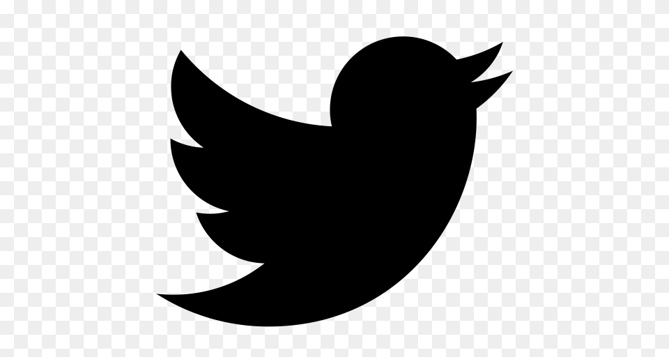 Images Of Black Twitter Logo, Gray Free Png Download