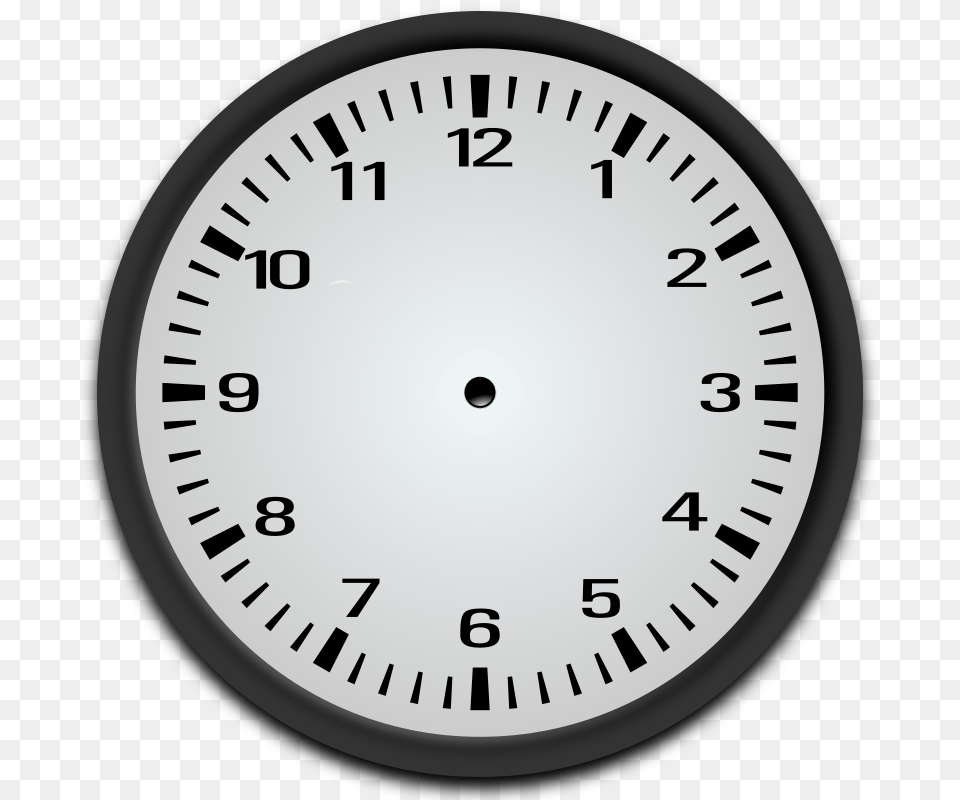 Images Of Blank Analog Clock Clip Art, Analog Clock Free Png Download