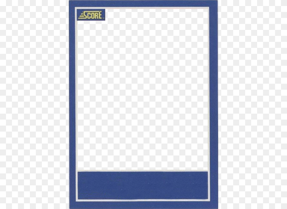 Images Of Blank Baseball Card Template Football Card Photo Template, Page, Text, White Board Png