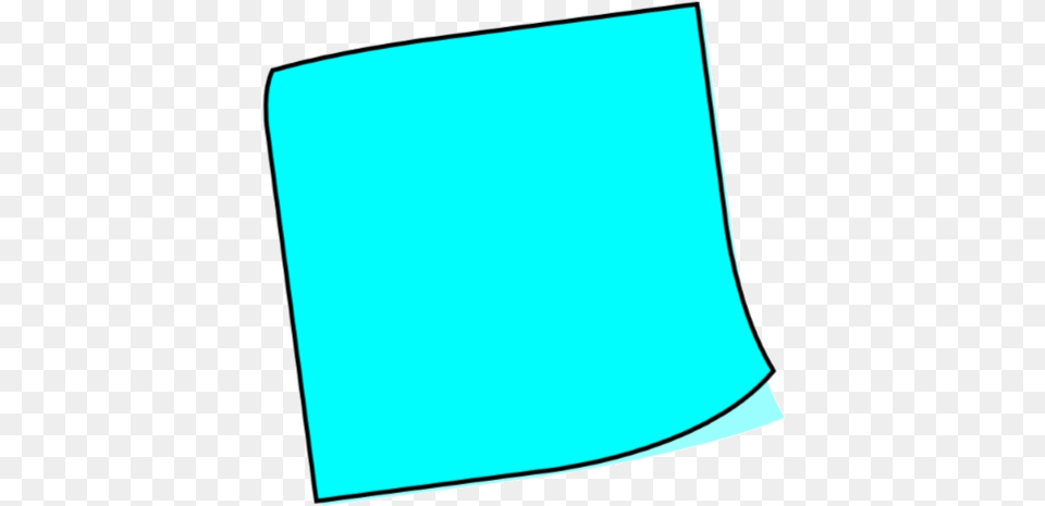 Images Of Blank Blue Blank Sticky Note Clipart, White Board, Text, Paper Png Image
