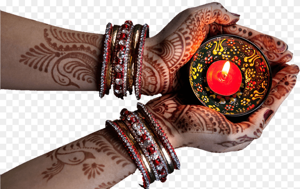Images Of Diwali Festival Celebration Pictures Of Mehendi Design For Diwali, Accessories, Jewelry, Ornament, Candle Png Image