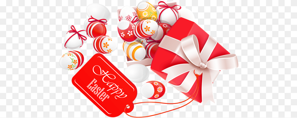 Images Of Happy Easter Happy Easter Red Eggs, Dynamite, Food, Sweets, Weapon Png