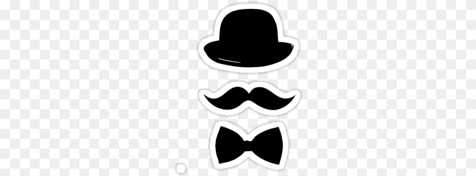 Images Of Mustache And Template Leseriail Cartoon Black Bow Tie, Accessories, Formal Wear, Stencil, Clothing Free Png Download