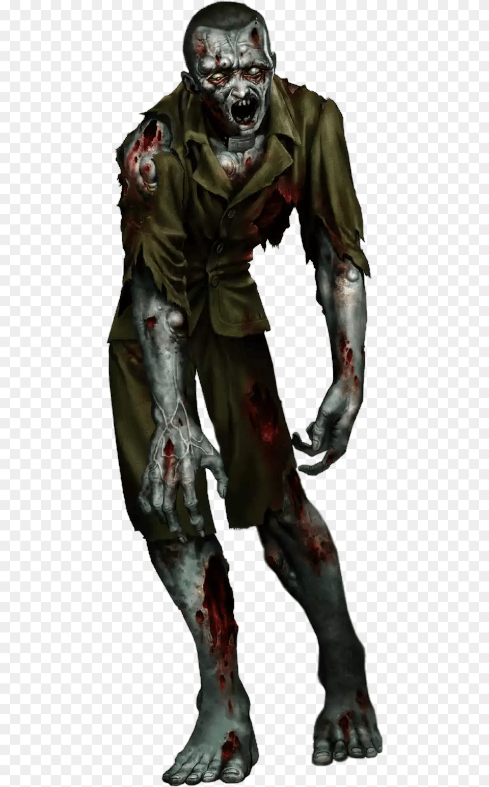 Images Of Zombies Resident Evil Zombie, Clothing, Costume, Person, Adult Free Png Download