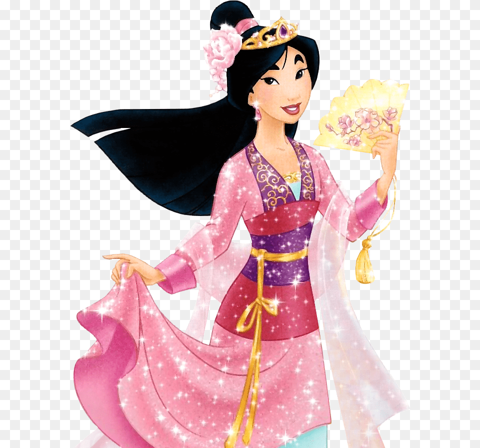 Images Princess Deluxe Ballgown Hd Mulan Disney Princess, Formal Wear, Clothing, Dress, Robe Free Transparent Png