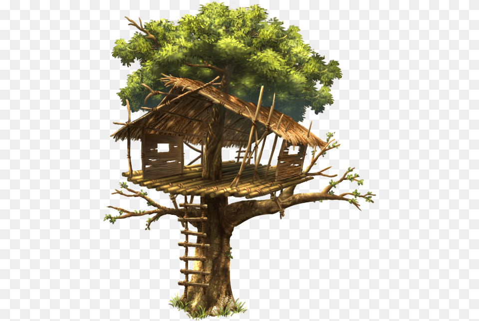 Images Tree House Transparent Background, Architecture, Shelter, Shack, Rural Free Png Download