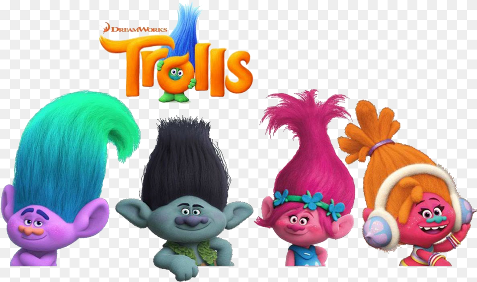 Images Trolls Logo Trolls, Baby, Person, Face, Head Png Image