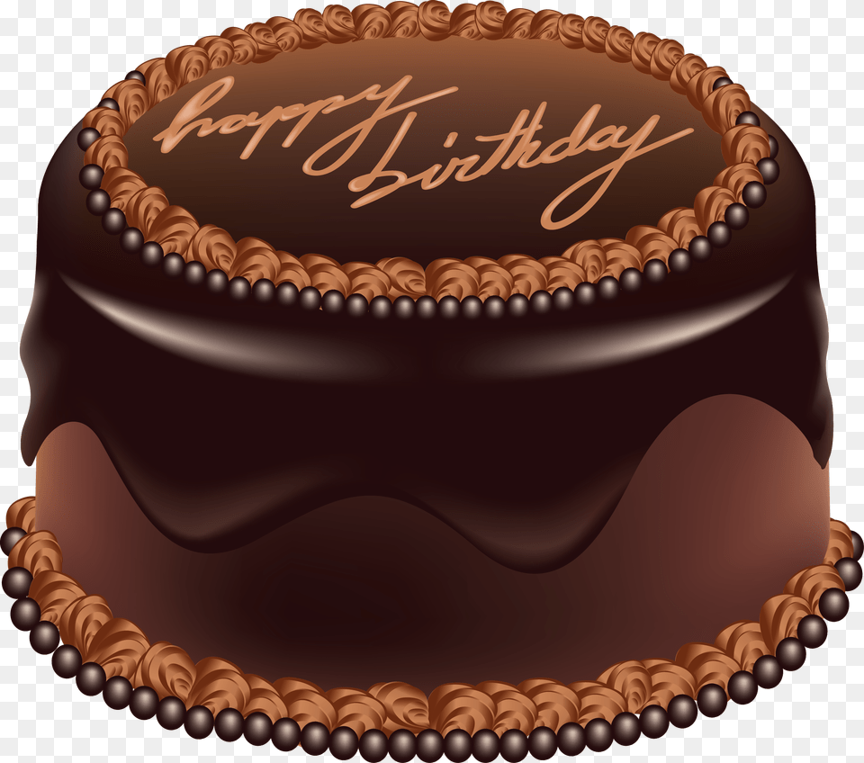 Images U0026 Vectors Graphics Psd Files Dlpngcom Chocolate Birthday Cake, Birthday Cake, Cream, Dessert, Food Free Png