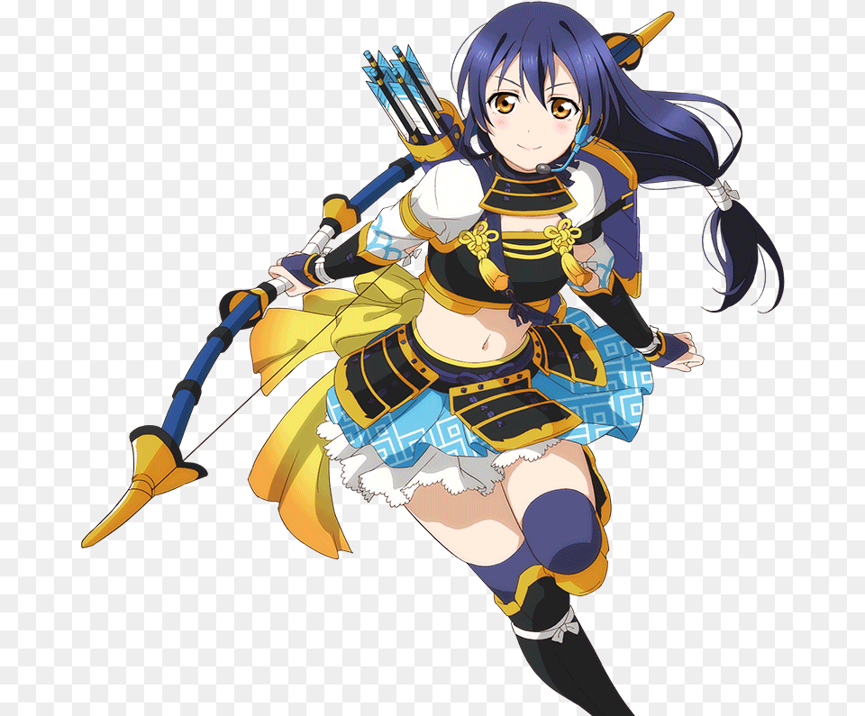 Images Umi Sonoda Archery Cosplay, Book, Comics, Publication, Adult Png Image