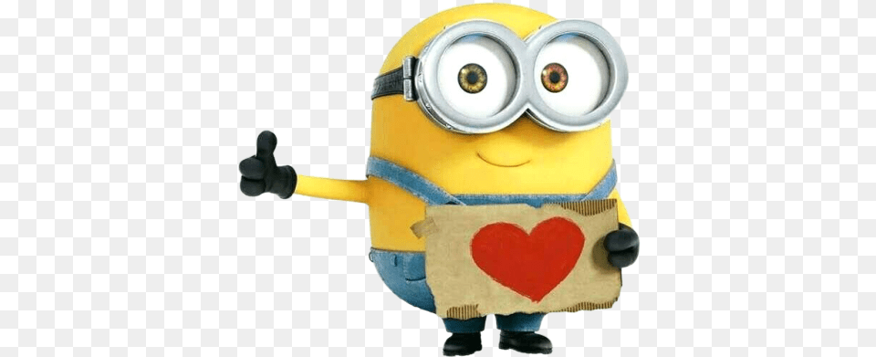 Images With Background Minion Love, Plush, Toy Free Transparent Png
