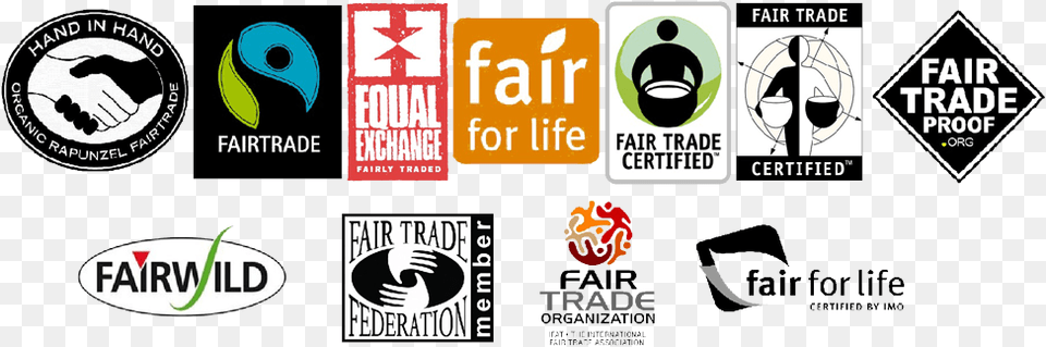 Imagessupply Chain Certificates Collage All Fair Trade Labels, Logo, Sticker, Animal, Bird Free Png Download