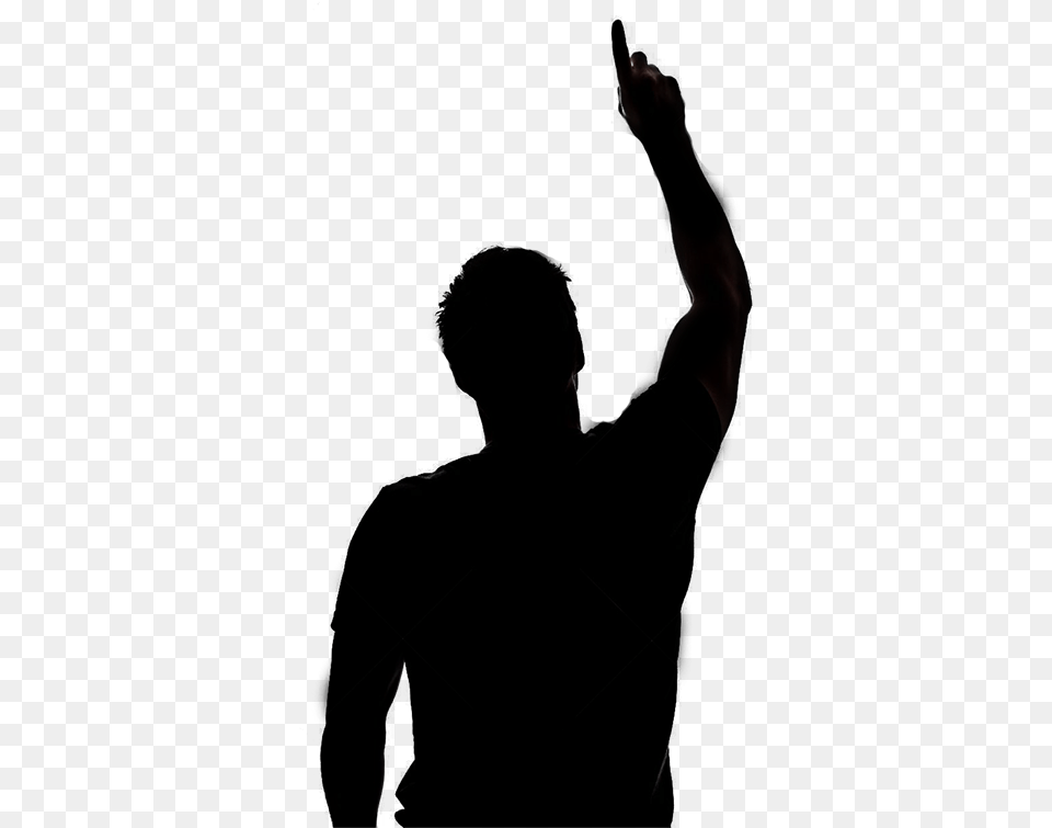 Imagine Documentation Layers Man Hand Up Silhouette, Body Part, Finger, Person, Adult Free Transparent Png