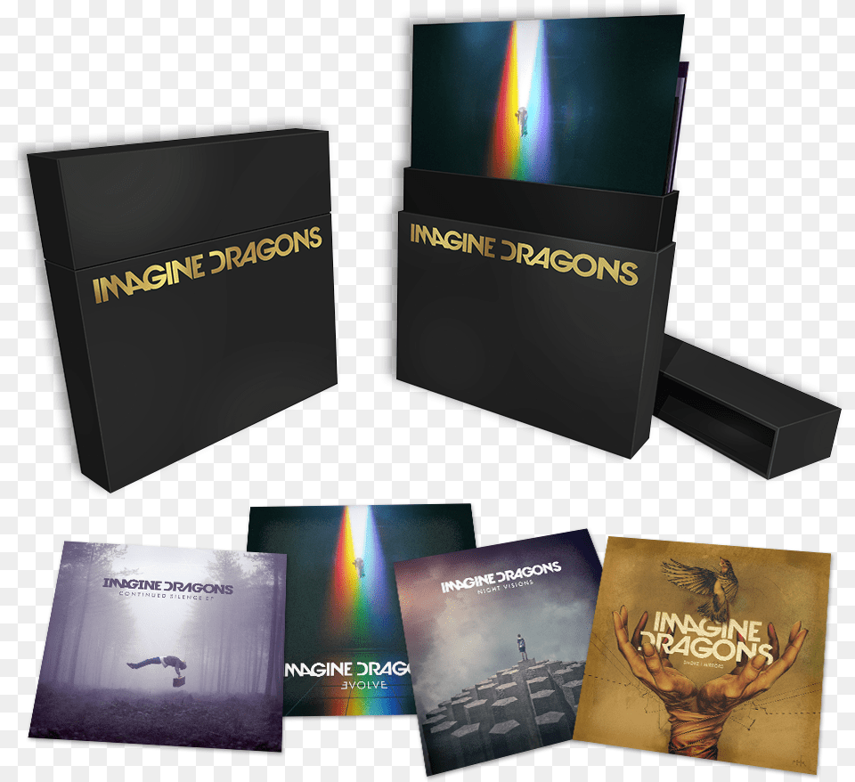 Imagine Dragons Limited Edition Vinyl Imagine Dragons Smoke And Mirrors Box Set, Adult, Male, Man, Person Png