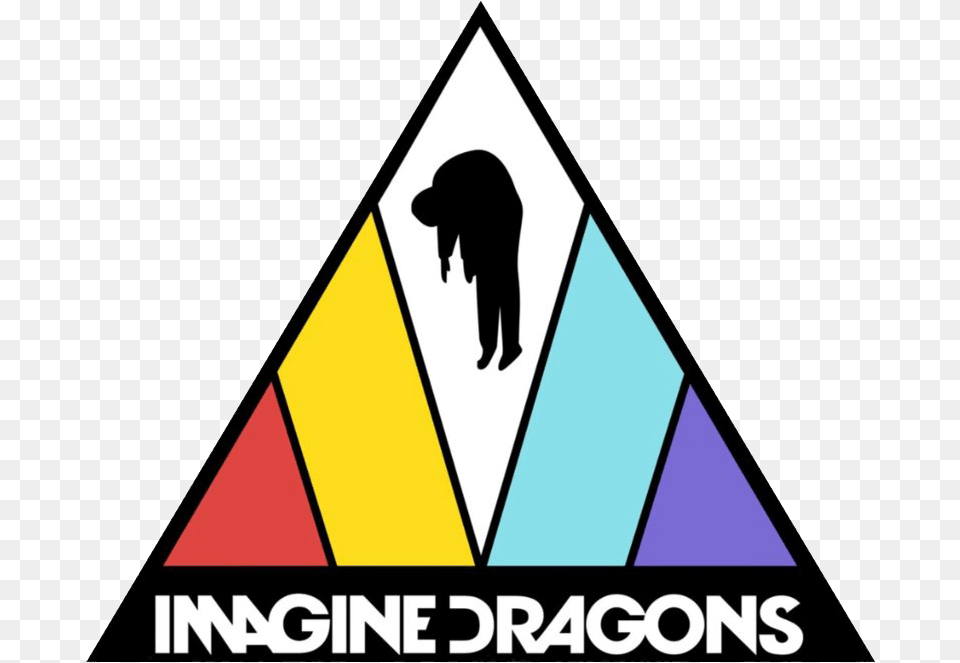 Imagine Dragons Logo All Imagine Dragons Logo, Triangle, Adult, Male, Man Png