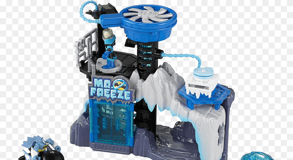 Imaginext Batman Mr Freeze Cave, Machine, Person Free Png
