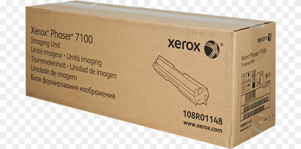 Imaging Drum Xerox Xerox, Box, Cardboard, Carton, Package Free Transparent Png