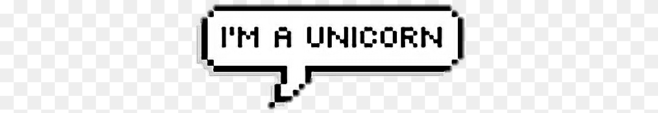 Imaunicorn Unicorn Tumblr Pixel Pixels Pixeles, Text, Stencil, Symbol Free Png
