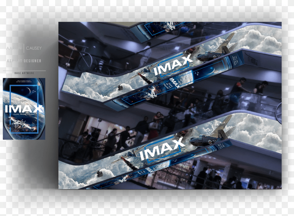 Imax Escalator Audience, Handrail, Shopping Mall, Art, Shop Free Png Download