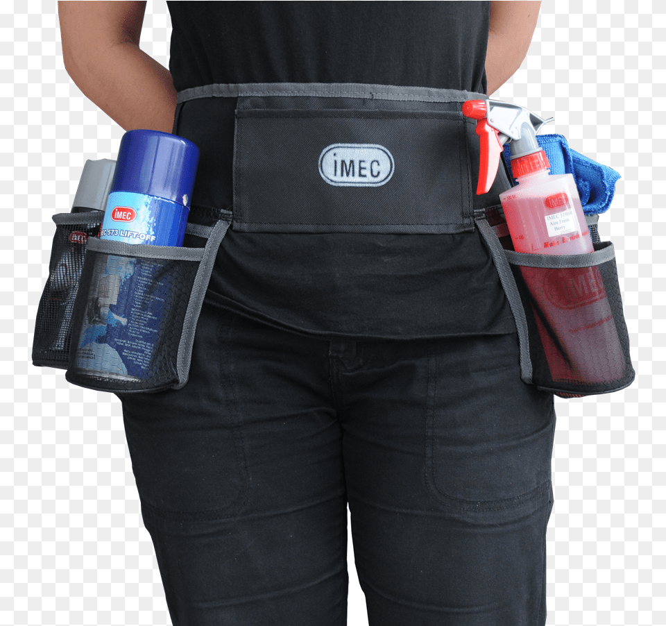 Imec M6 Mobile Tool Belt Pocket, Bottle, Adult, Male, Man Png