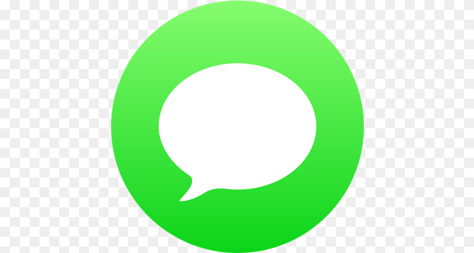 Imessage Rounded Icon Available In Svg Eps Ai Ios Message Round Icon, Animal, Dolphin, Mammal, Sea Life Free Transparent Png