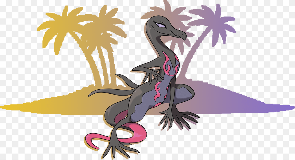 Img 05 Salazzle Pokmon Sun And Moon Ultra Beasts Ultra Necrozma, Person, Animal Png