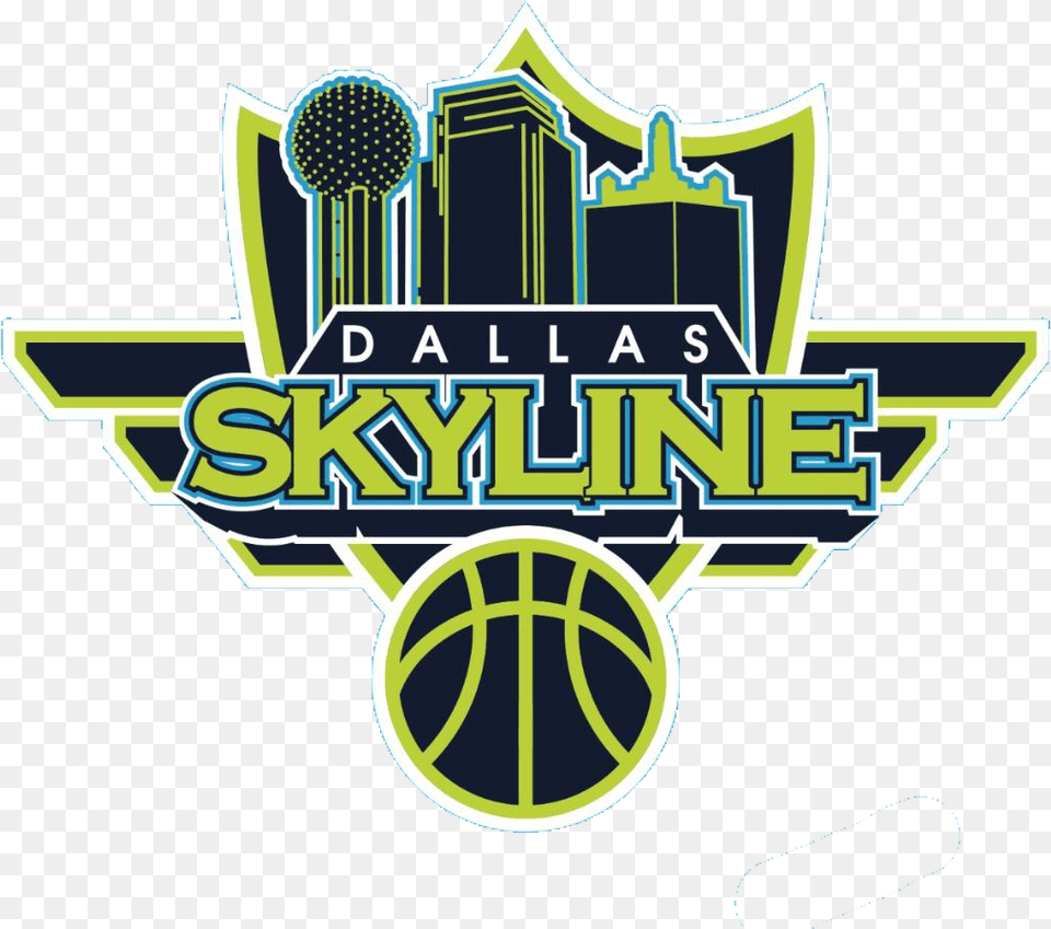 Img 1786 Dallas Skyline Basketball, Logo Png