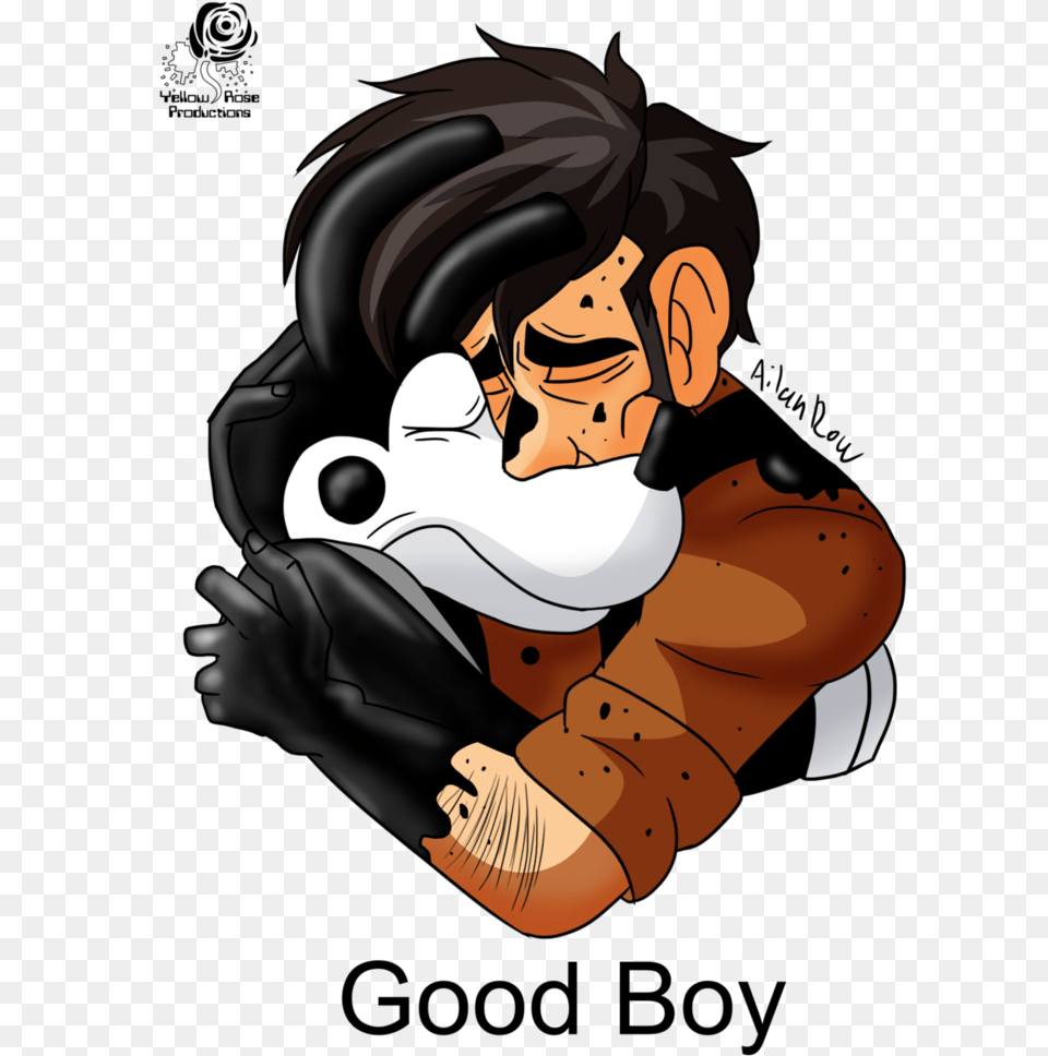 Img 3676 Bendy And The Ink Machine Fanart, Baby, Person, Book, Comics Free Transparent Png